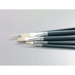 Winsor & Newton Foundation Oil Brush - Short Handle -3 Pack