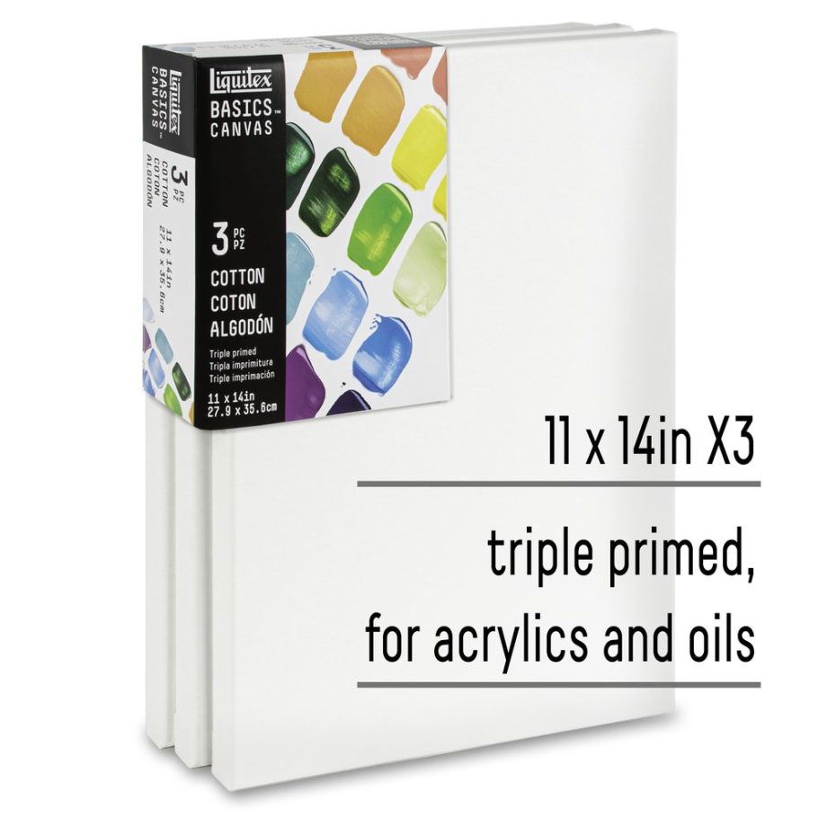 Liquitex Basics Cotton Canvas 11x14