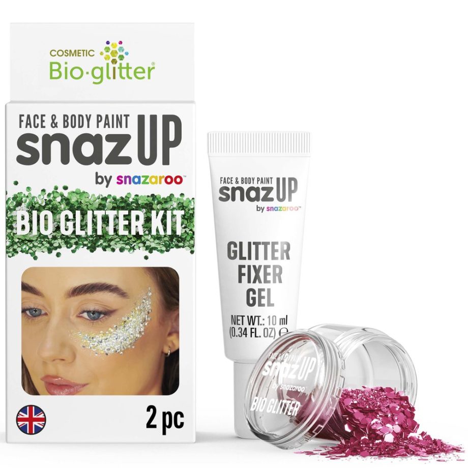 Snazaroo Bio Glitter Kit Pink 5g