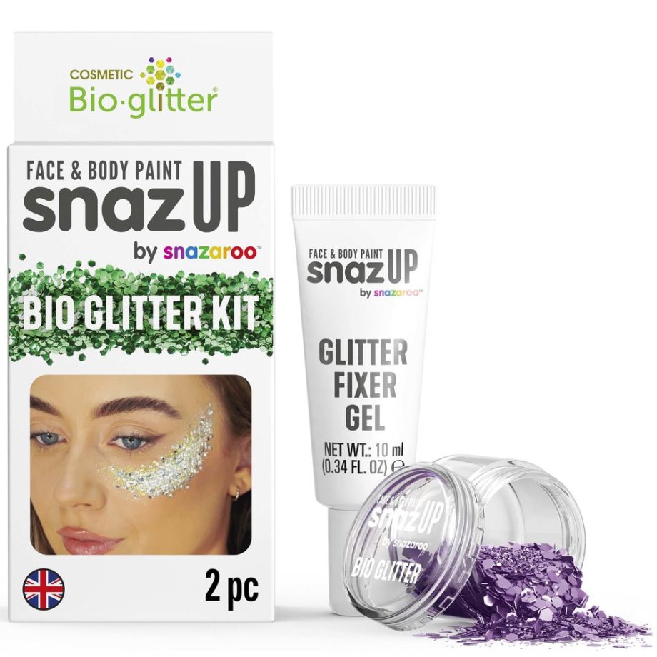 Snazaroo Bio Glitter Kit Violet 5g