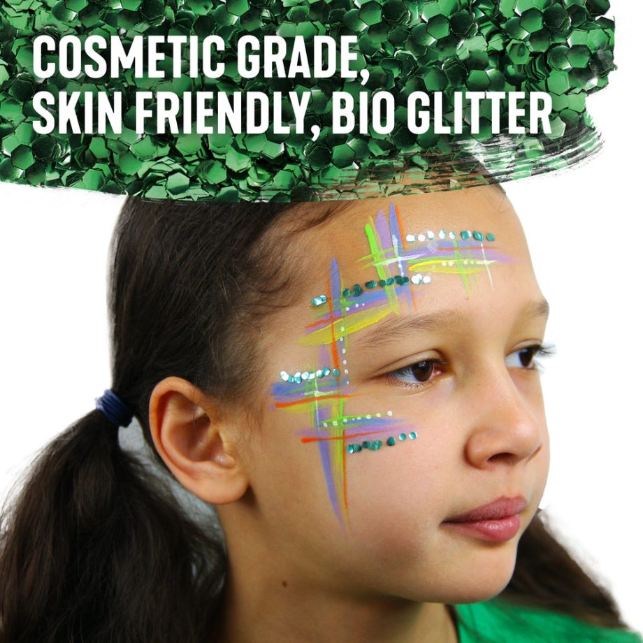 Snazaroo Bio Glitter Kit Green 5g