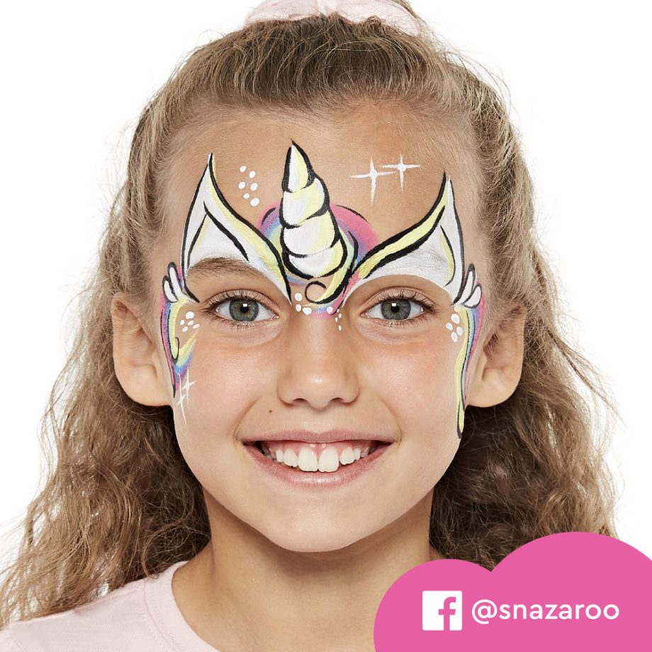 Snazaroo Unicorn/Butterfly Face Paint Kit UK