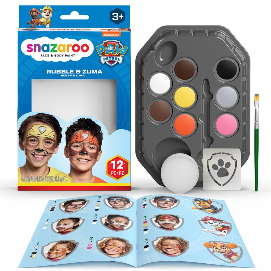 Snazaroo PAW Patrol Kit Rubble & Zuma