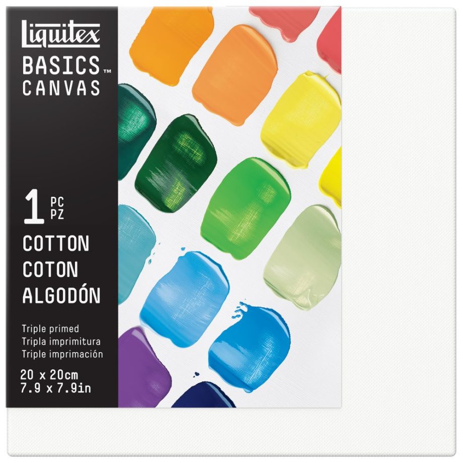 Liquitex Basics Canvas 20x20cm Single