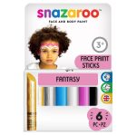 Snazaroo Fantasy Face Paint Sticks - Set of 6  - Western Europe