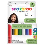 Snazaroo Rainbow Face Paint Sticks - Set of 6  - Western Europe