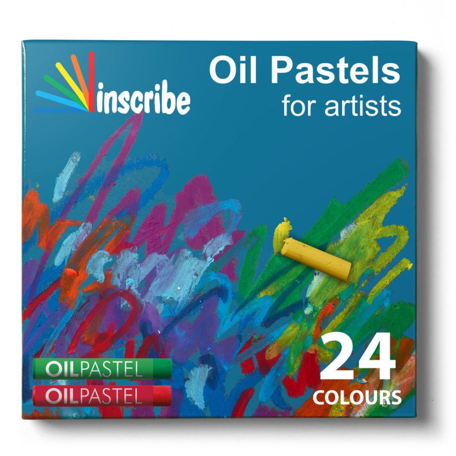 Inscribe Oil Pastel Set - 24 assorted set