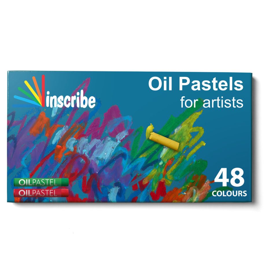 Inscribe Set of 48 Assorted Oil Pastels