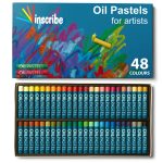 Inscribe Set of 48 Assorted Oil Pastels