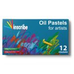 Inscribe Set of 12 Assorted Oil Pastels