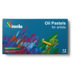 Inscribe Set of 12 Assorted Oil Pastels