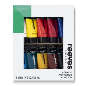 reeves Acrylic Colour 10x75ml Set