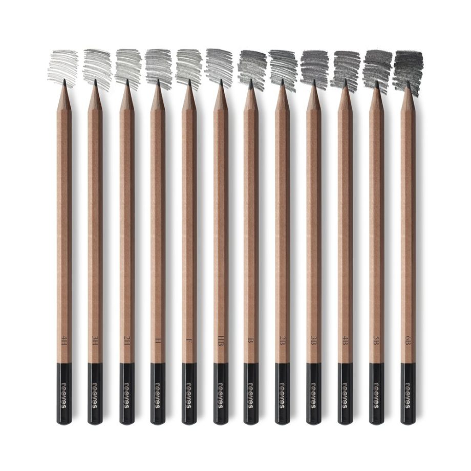 reeves Pencil Sketching x12 Set