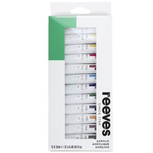 reeves Acrylic Colour 12x12ml Set