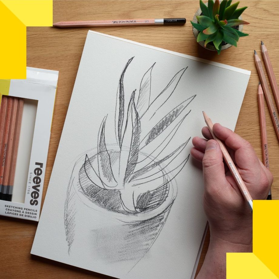 reeves Pencil Sketching x12 Set