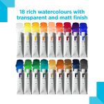 reeves Watercolour 18x12ml Set