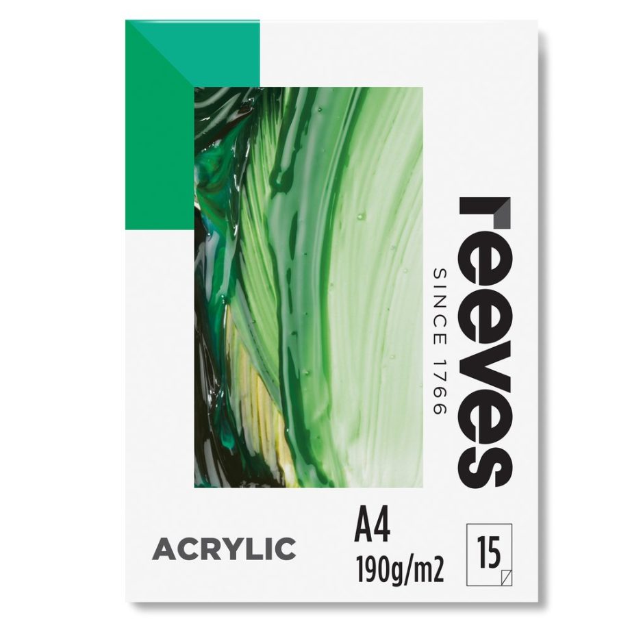 reeves Acrylic Paper Pad A4