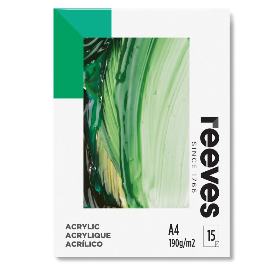 reeves Acrylic Paper Pad A4