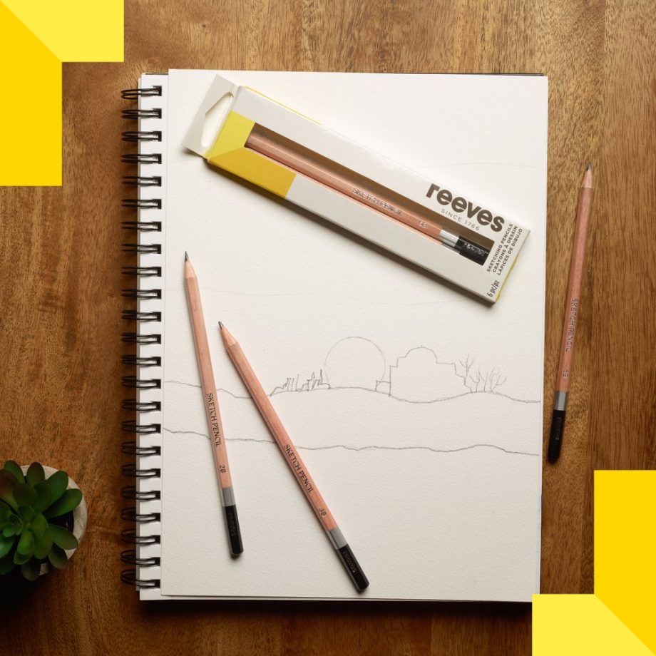 reeves Pencil Sketching x6 Set