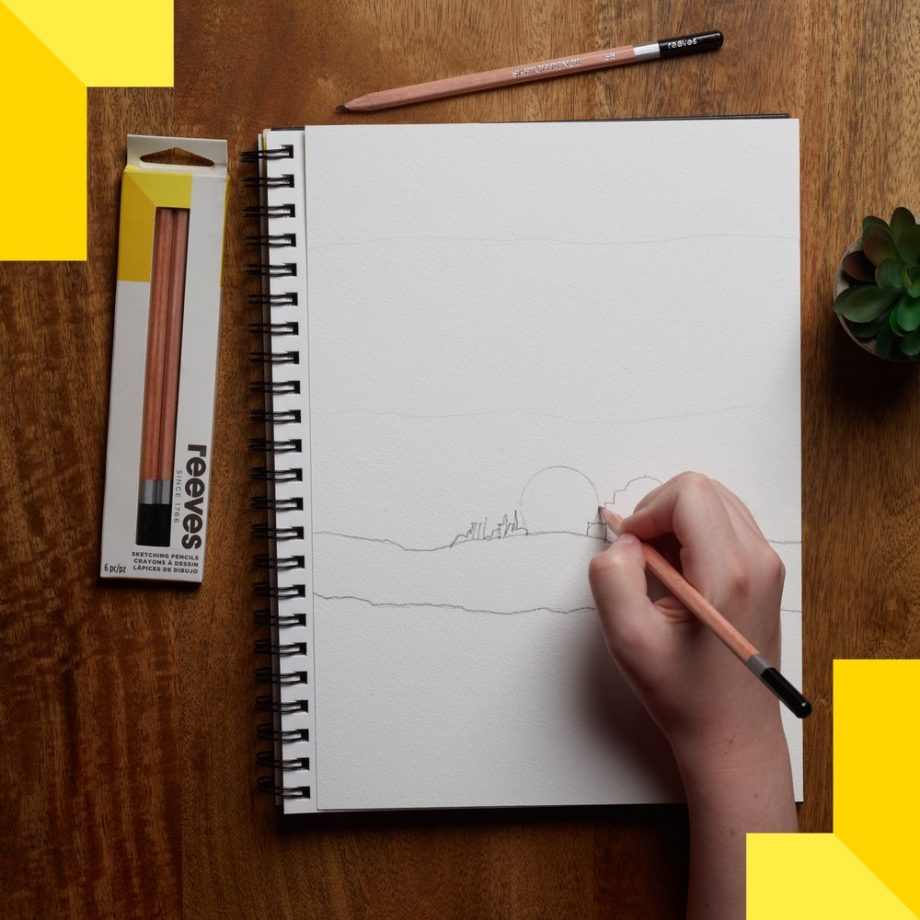 reeves Pencil Sketching x6 Set