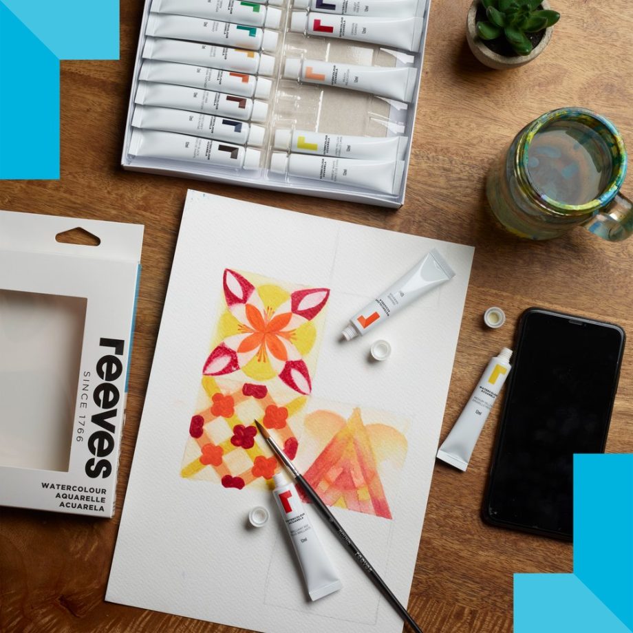 reeves Watercolour 18x12ml Set
