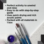 reeves Paint By Numbers 12x16 Inch Balloons
