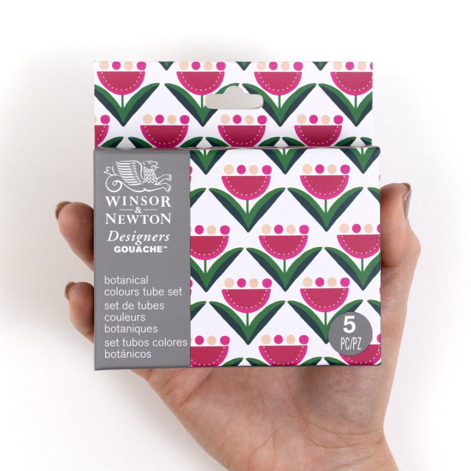 Winsor & Newton Designers Gouache Botanical Set 5x14ml Tubes