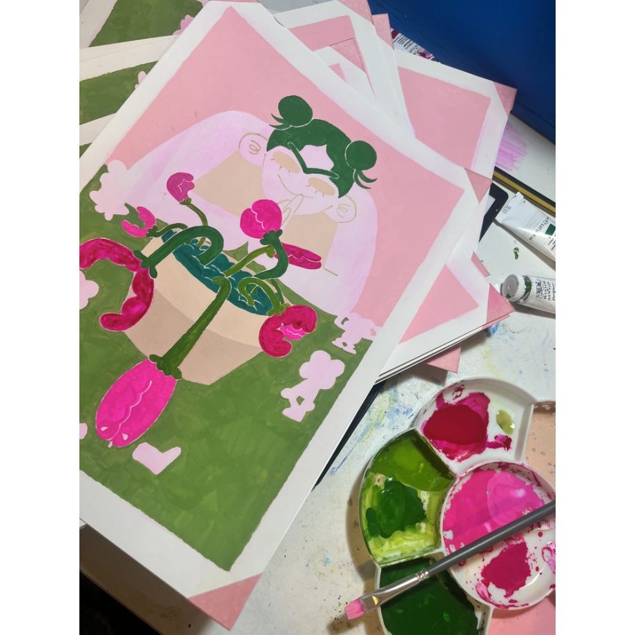 Winsor & Newton Designers Gouache Botanical Set 5x14ml Tubes