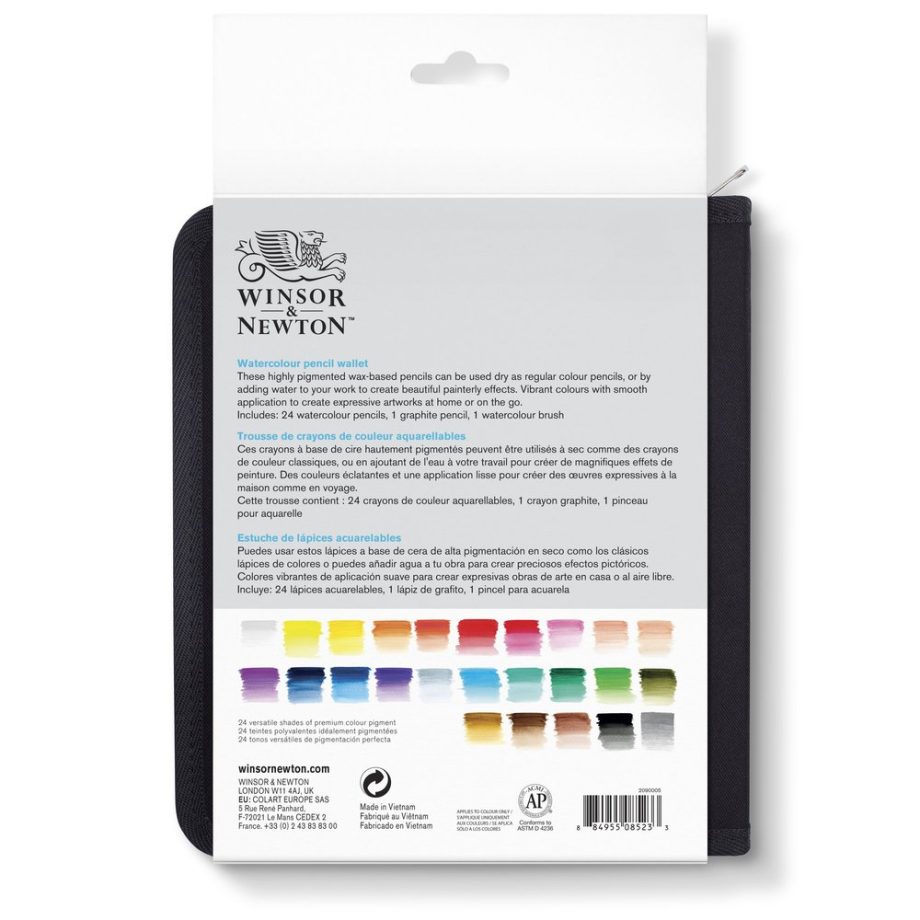 Winsor & Newton Studio Collection Wallet Set - Watercolour