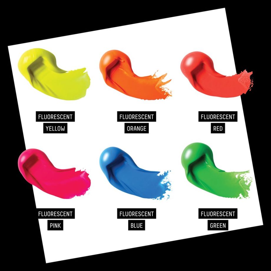 Liquitex Professional Heavy Body Acrylic Set Of 6x59ml Tube Fluorescent