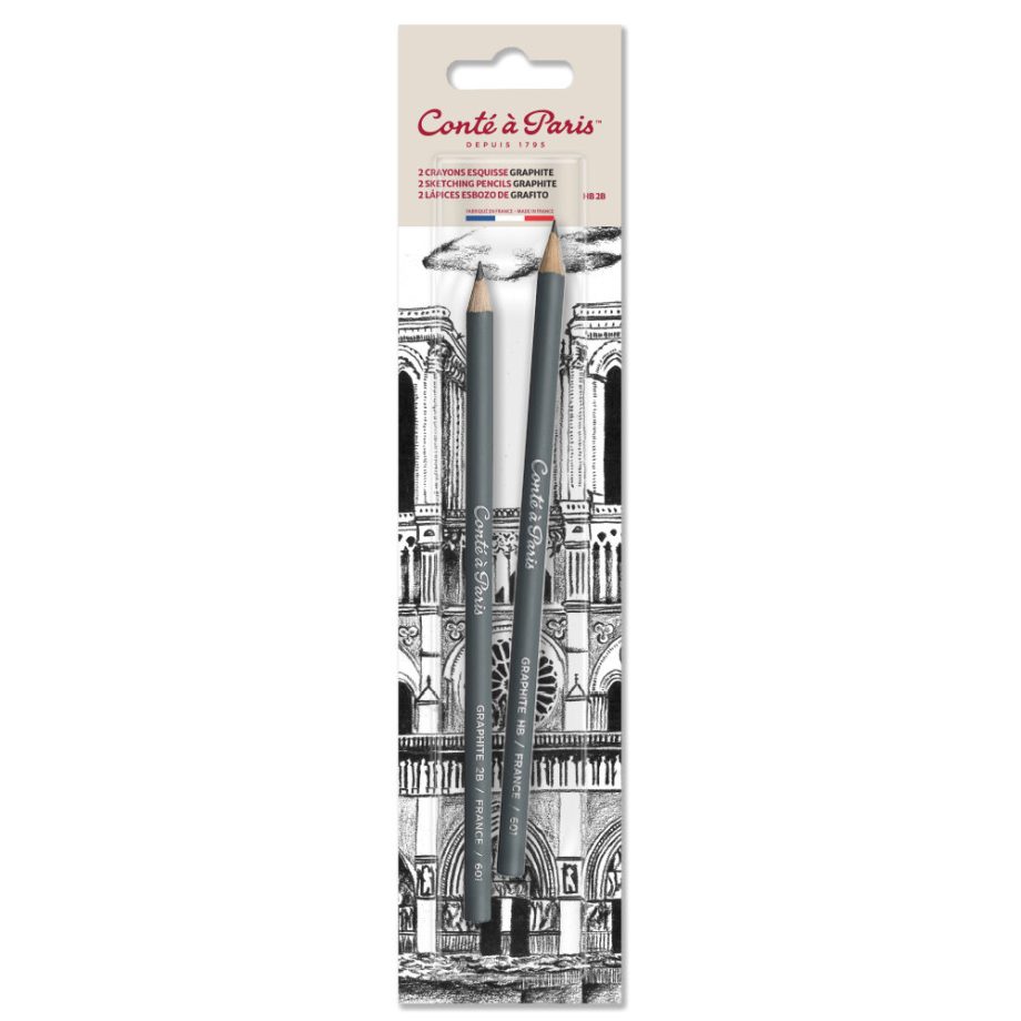 Conté à Paris 2 pencils “Graphite” HB/2B