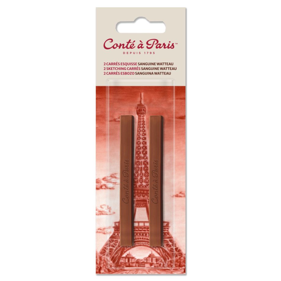 Conté à Paris Sketching carrés x 2 Watteau