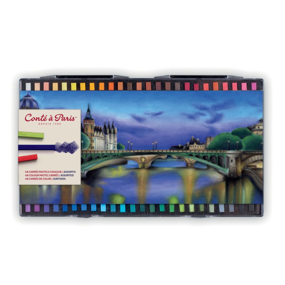Conté à Paris Colour carrés assorted x 48