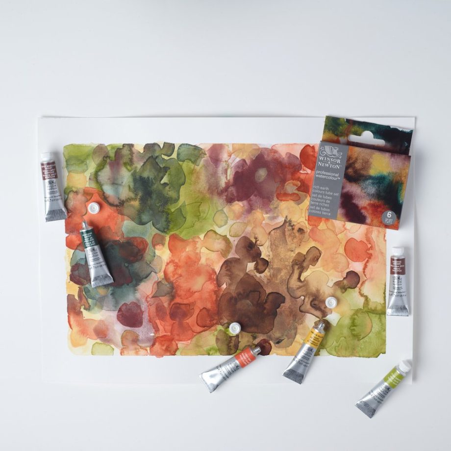 Winsor & Newton Professional Watercolour Rich Earth Set 6x5ml Tubes
