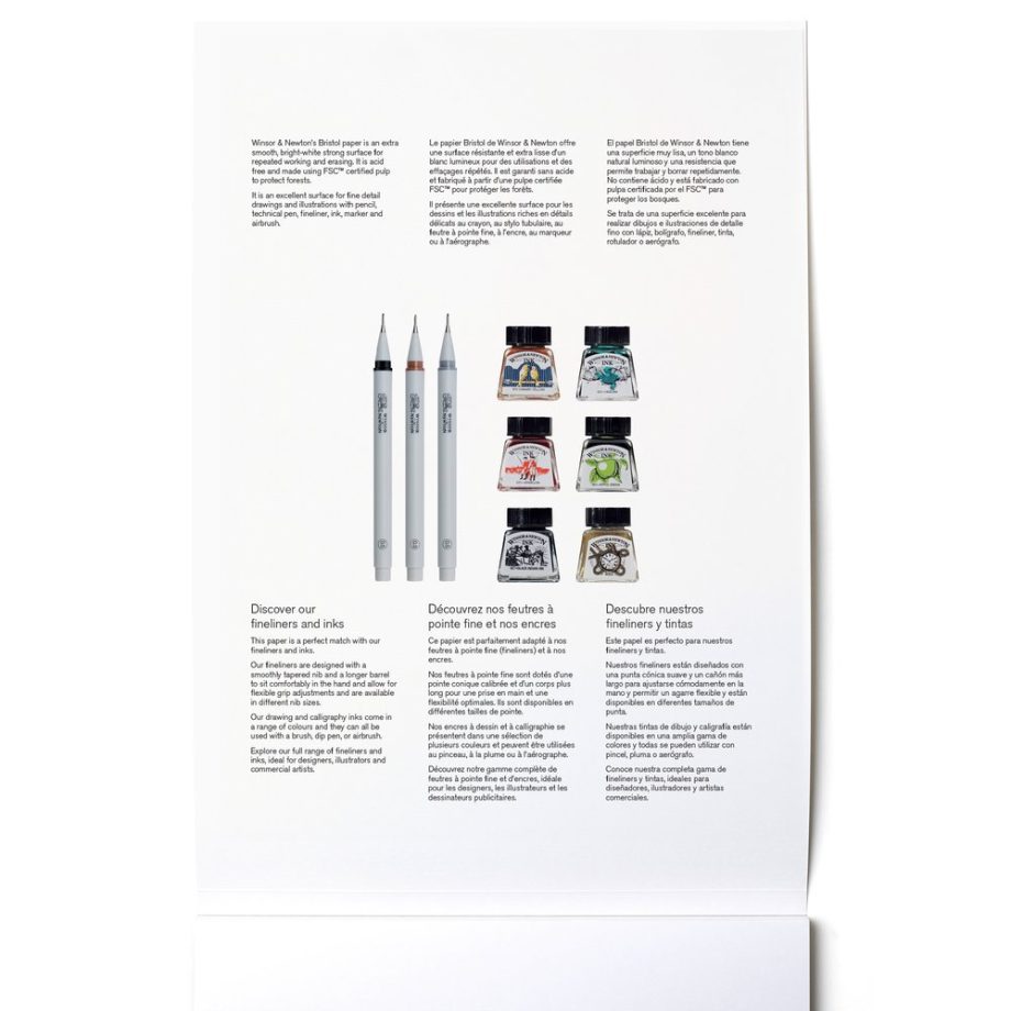 Winsor & Newton Bristol Pad - 250gsm A5