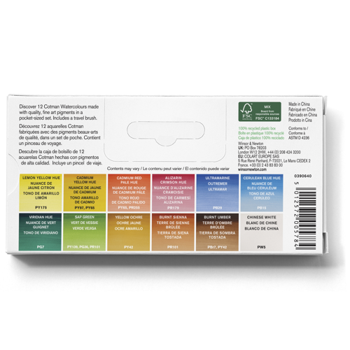 Cotman Watercolour Sketchers' Pocket Set