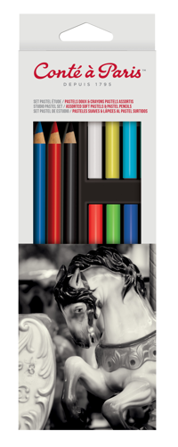 Conté à Paris Soft Pastel & Pastel Pencil Studio Set