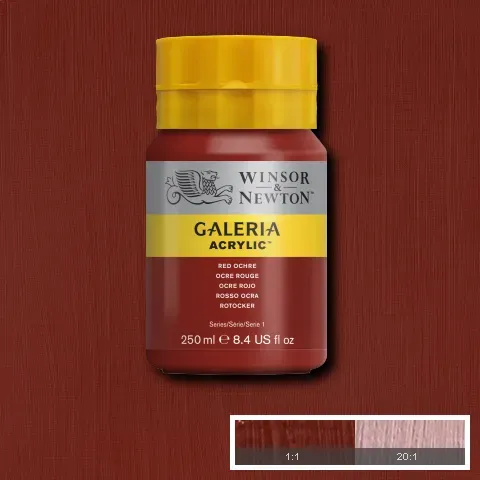 Winsor & Newton Galeria Acrylic Red Ochre 250ml