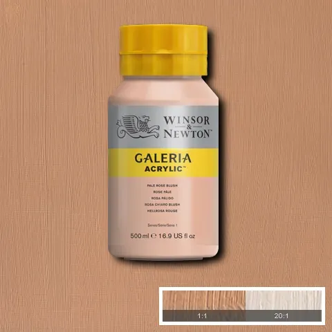 Winsor & Newton Galeria Acrylic Pale Rose Blush 500ml