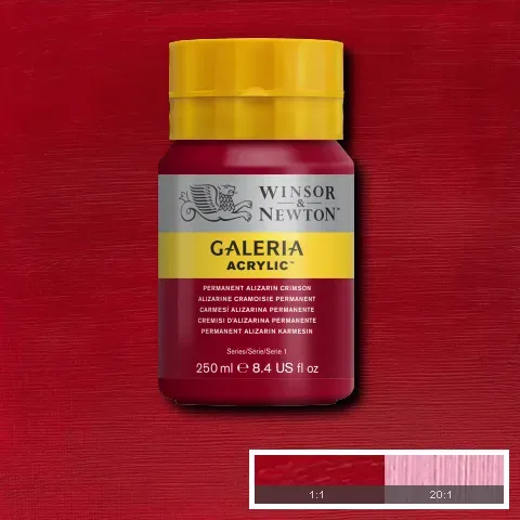 Winsor & Newton Galeria Acrylic Permanent Alizarin Crimson 250ml
