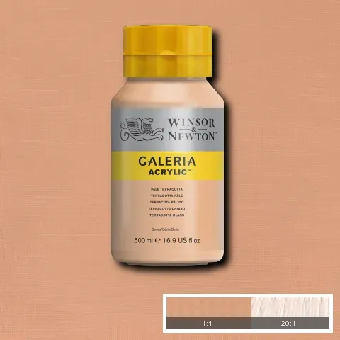Winsor & Newton Galeria Acrylic Pale Terracotta 500ml
