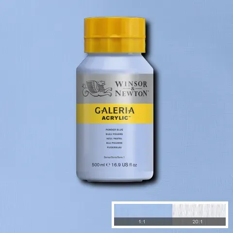Winsor & Newton Galeria Acrylic Powder Blue 500ml