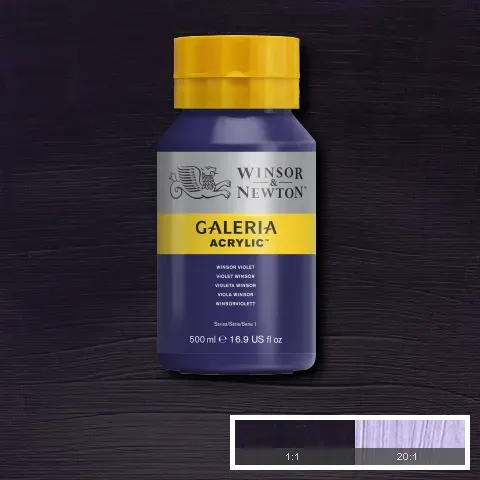 Winsor & Newton Galeria Acrylic Winsor Violet 500ml