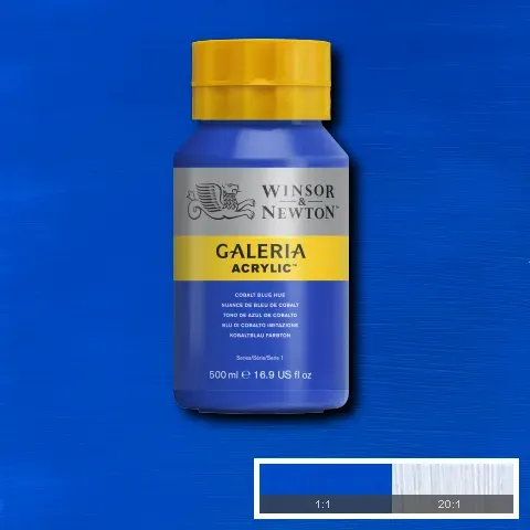 Winsor & Newton Galeria Acrylic Cobalt Blue Hue 500ml