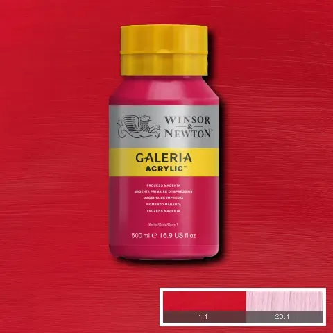 Winsor & Newton Galeria Acrylic Process Magenta 500ml