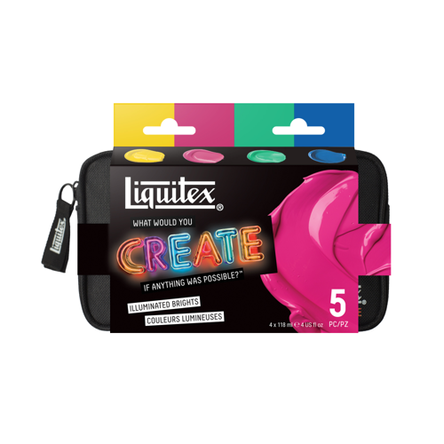 Liquitex Set - Basics Illuminated Brights