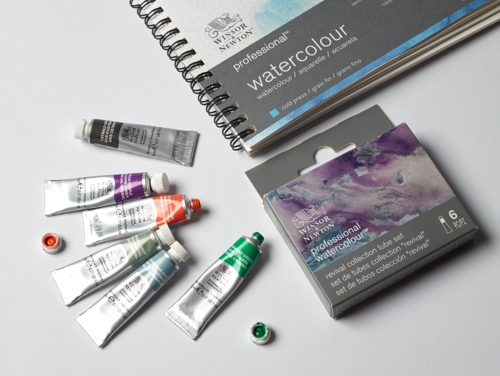 Winsor & Newton Professional Watercolour Revival Collection 6 Tubes