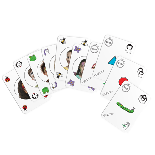 Snazaroo Family Face Paint Card Game ROW
