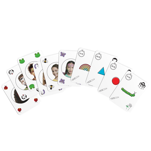 Snazaroo Family Face Paint Card Game ROW