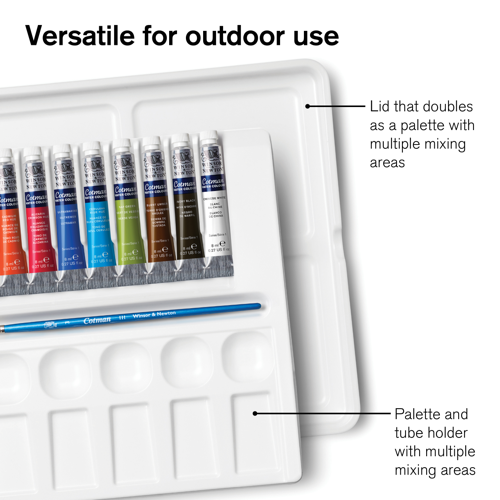 Cotman Watercolour Tube Palette Set